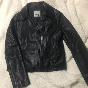 Levi’s Faux-Leather Moto Jacket